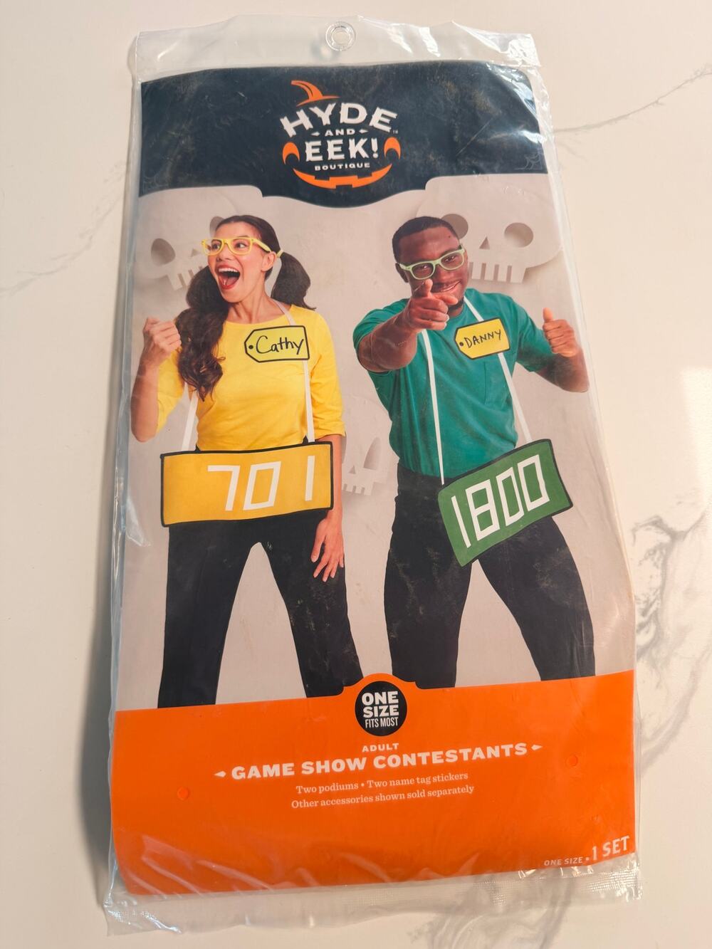 Hyde and Eek! Boutique Adult Game Show Contestants Halloween Costume Set Target